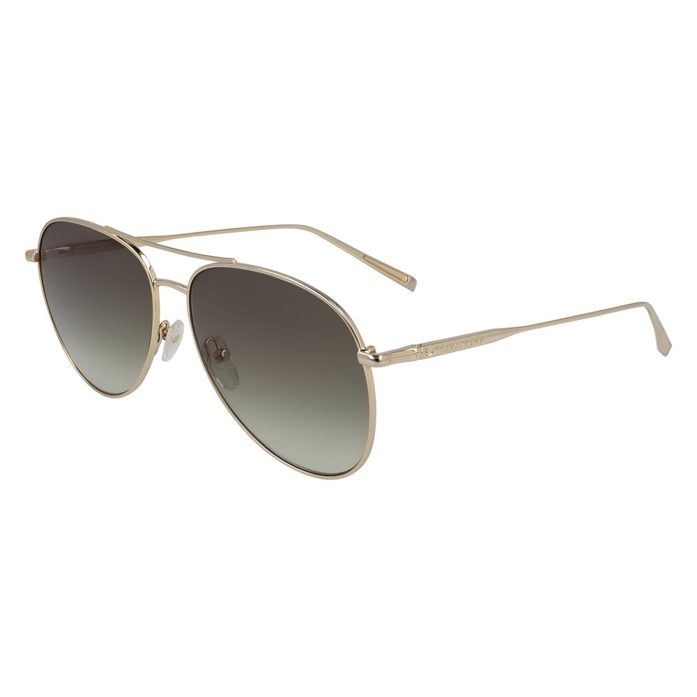 Lunettes de soleil en métal doré