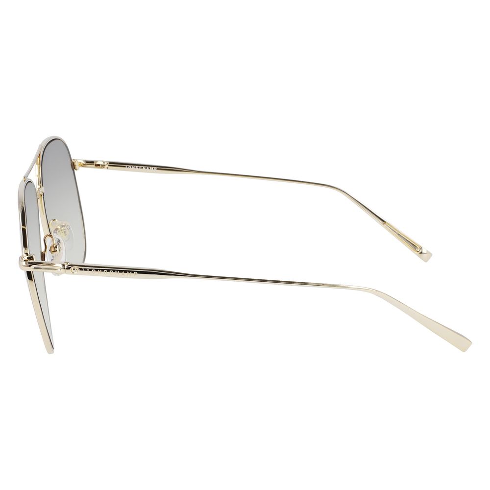 Lunettes de soleil en métal doré