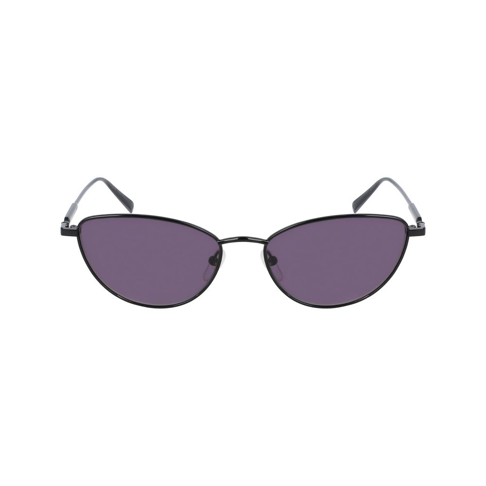 Lunettes de soleil en métal noir