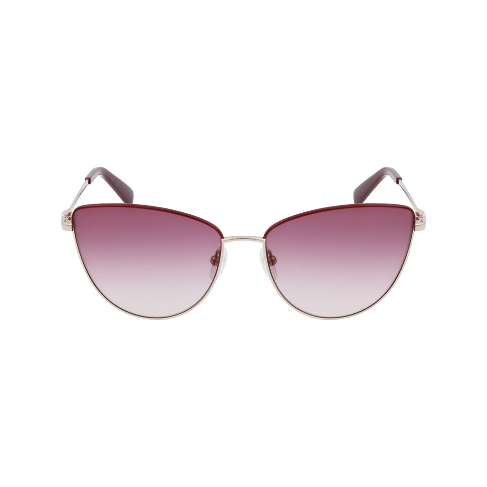Lunettes de soleil en métal doré