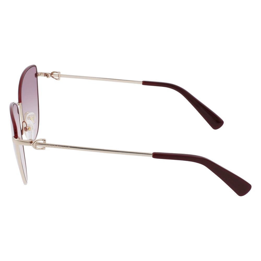 Lunettes de soleil en métal doré