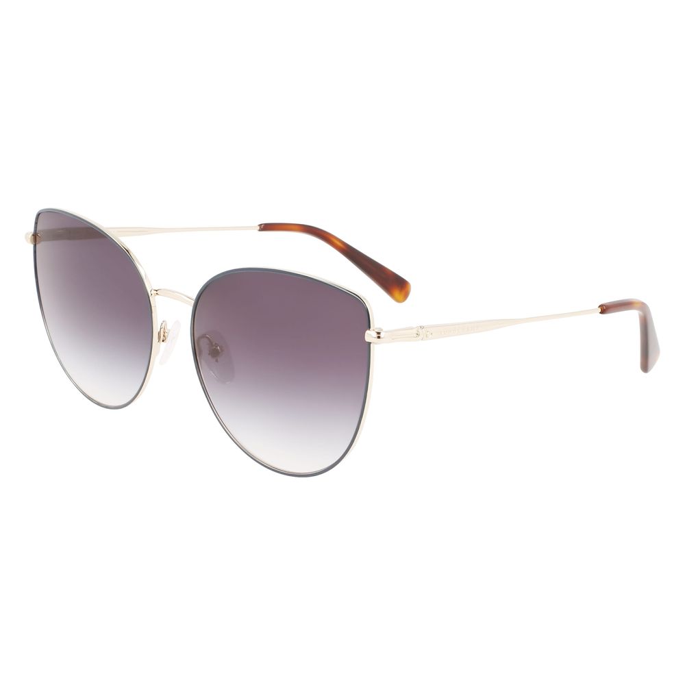 Lunettes de soleil en métal doré
