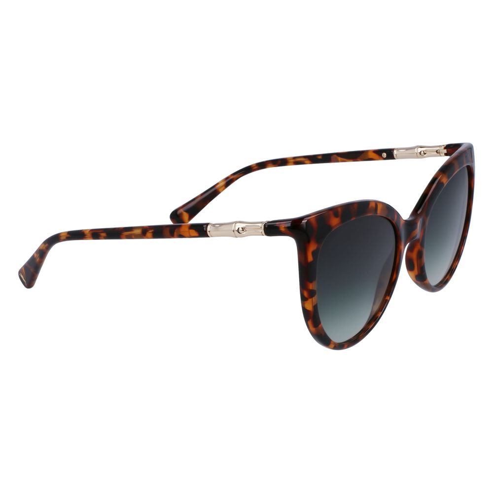 Lunettes de soleil marron bio-injectées