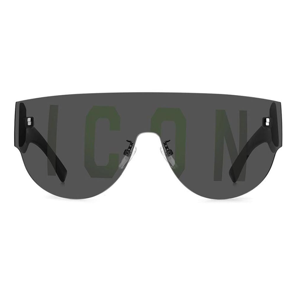 Gafas de sol de metal negro