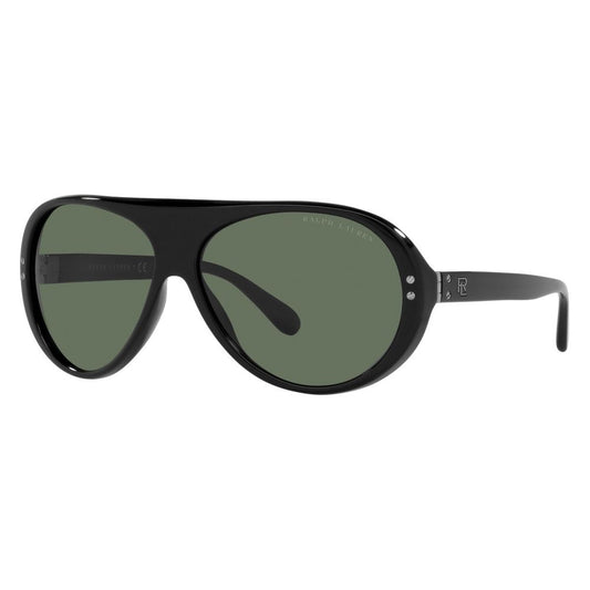 Lunettes de soleil en acétate noir
