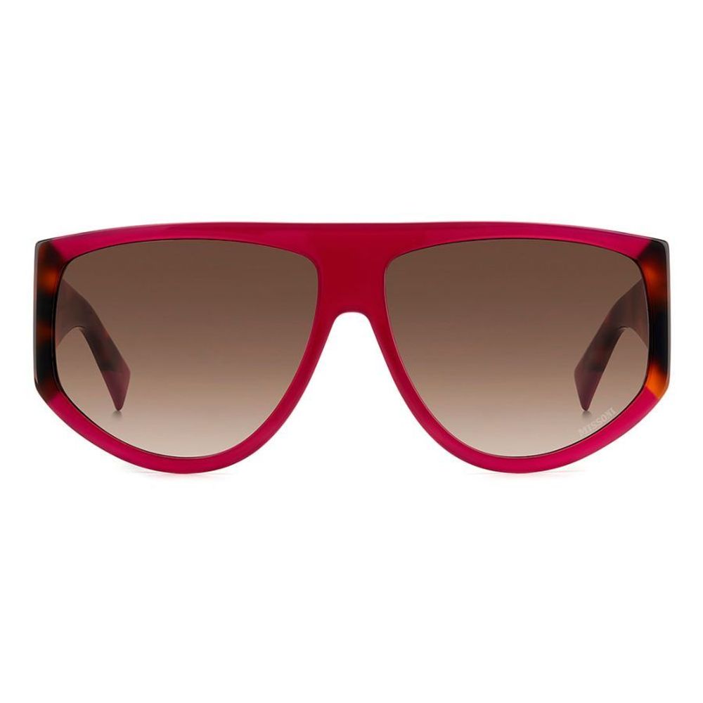 Lunettes de soleil en acétate marron