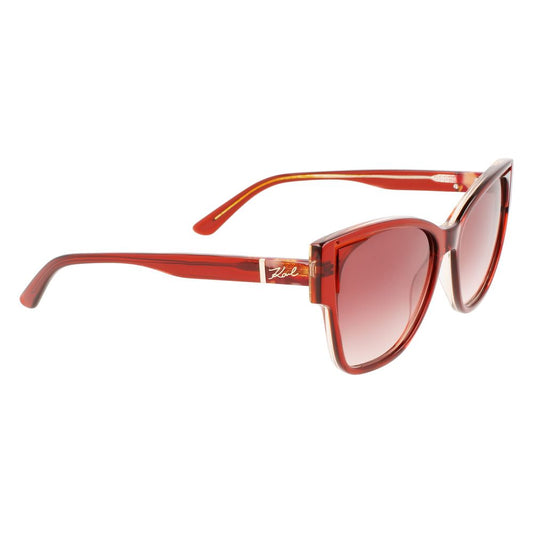 Lunettes de soleil en acétate orange