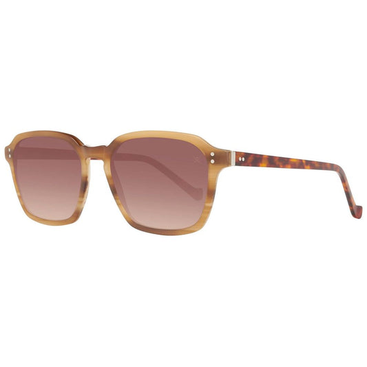 Lunettes de soleil en acétate marron