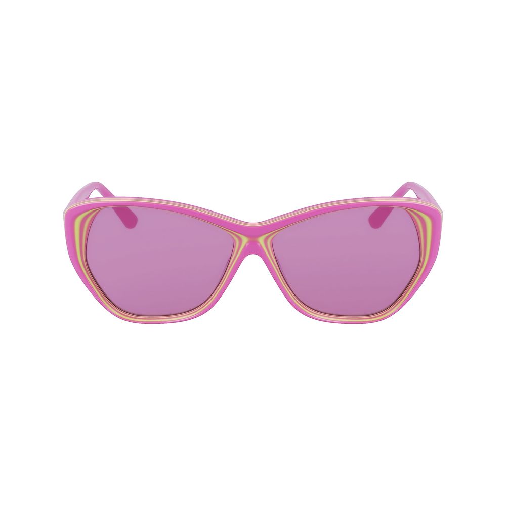 Lunettes de soleil en acétate multicolore