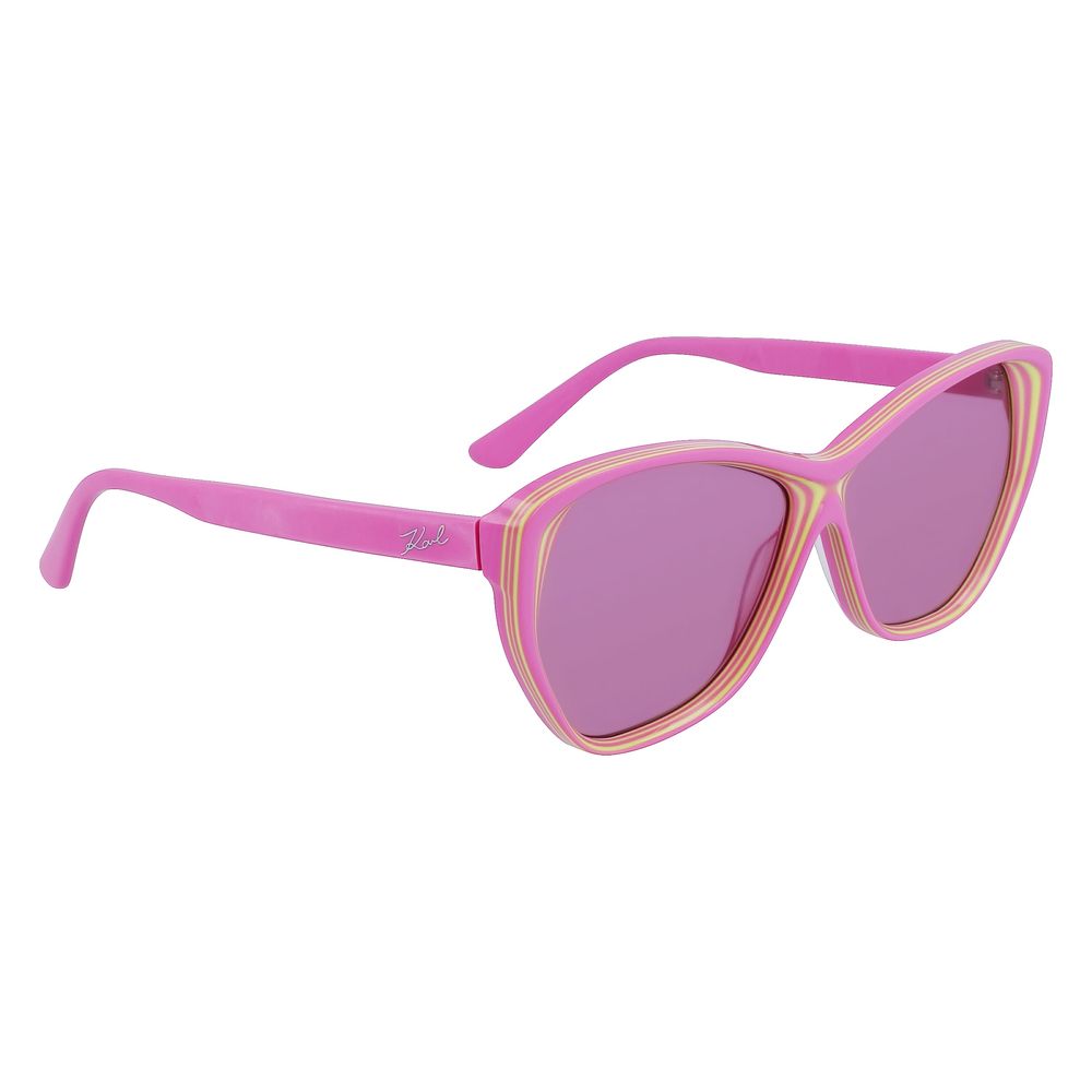Lunettes de soleil en acétate multicolore