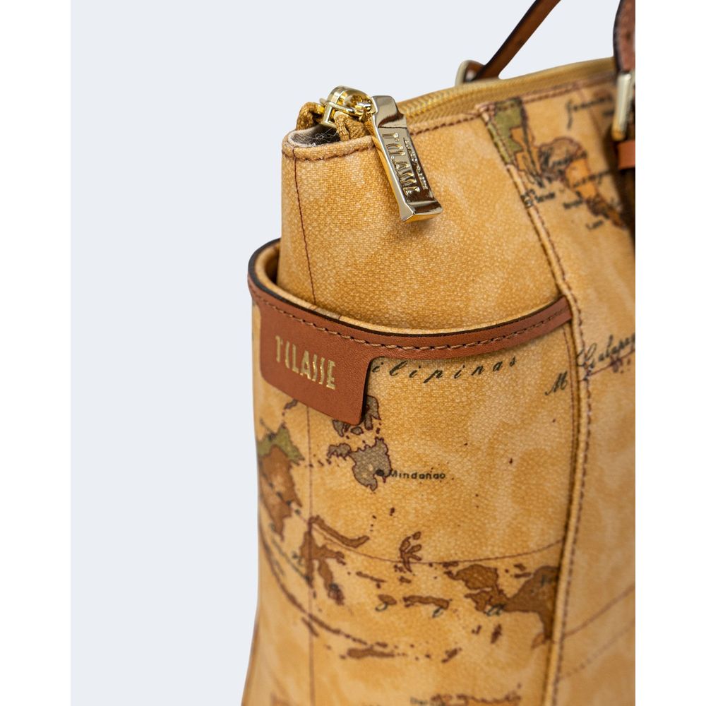 Sac à main en cuir beige