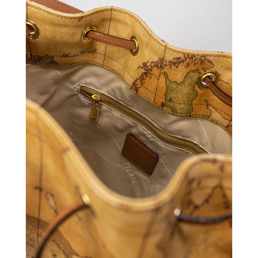 Sac à main en cuir beige