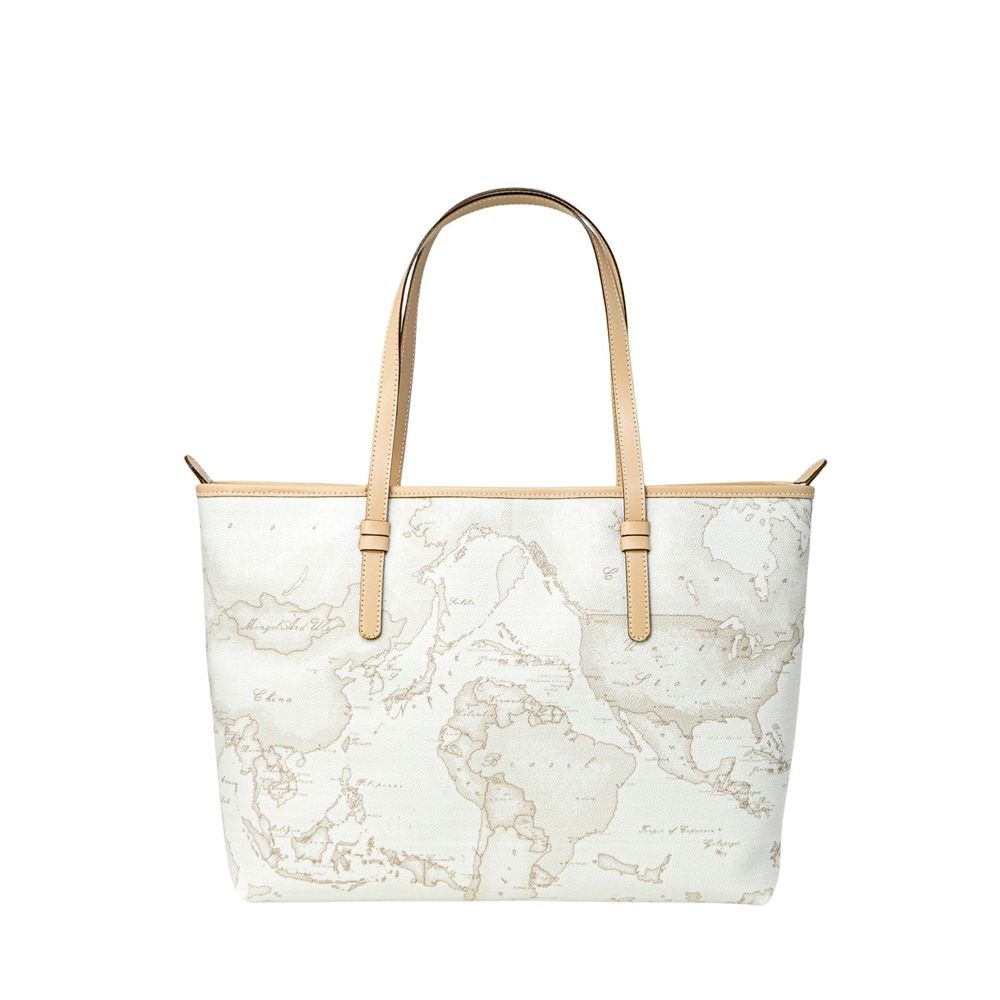 Sac à main en cuir blanc