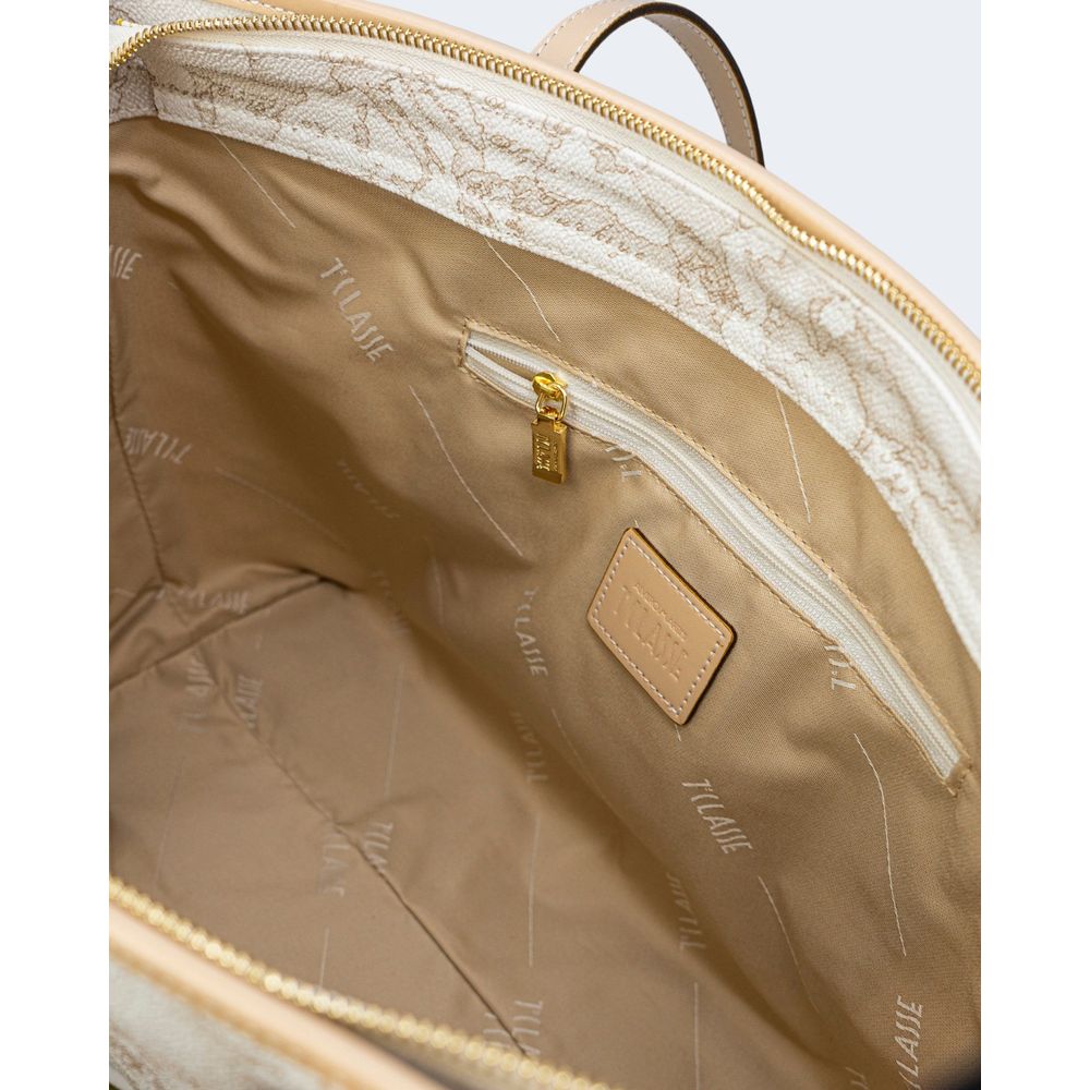 Sac à main en cuir blanc