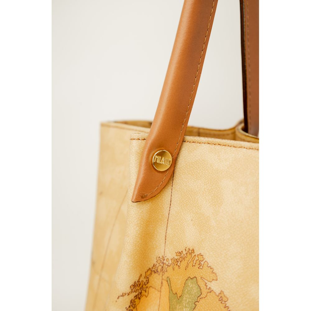 Sac à main en cuir beige
