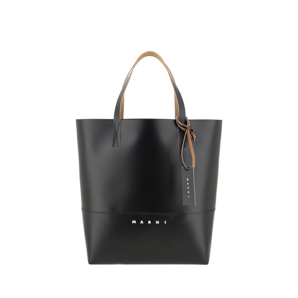 Black Open Shopper with Marni Tag