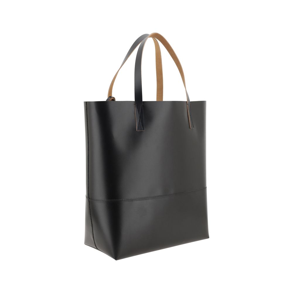 Black Open Shopper with Marni Tag