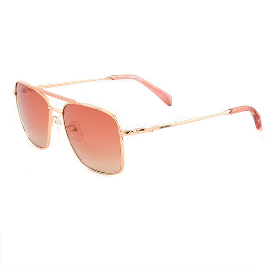 Lunettes de soleil en métal multicolores