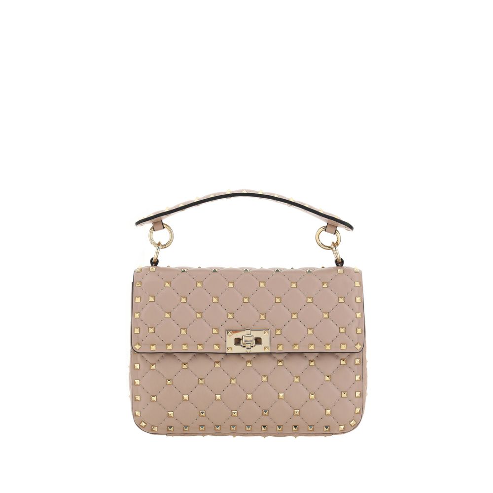 Bolso de hombro de cuero Rockstud Spike