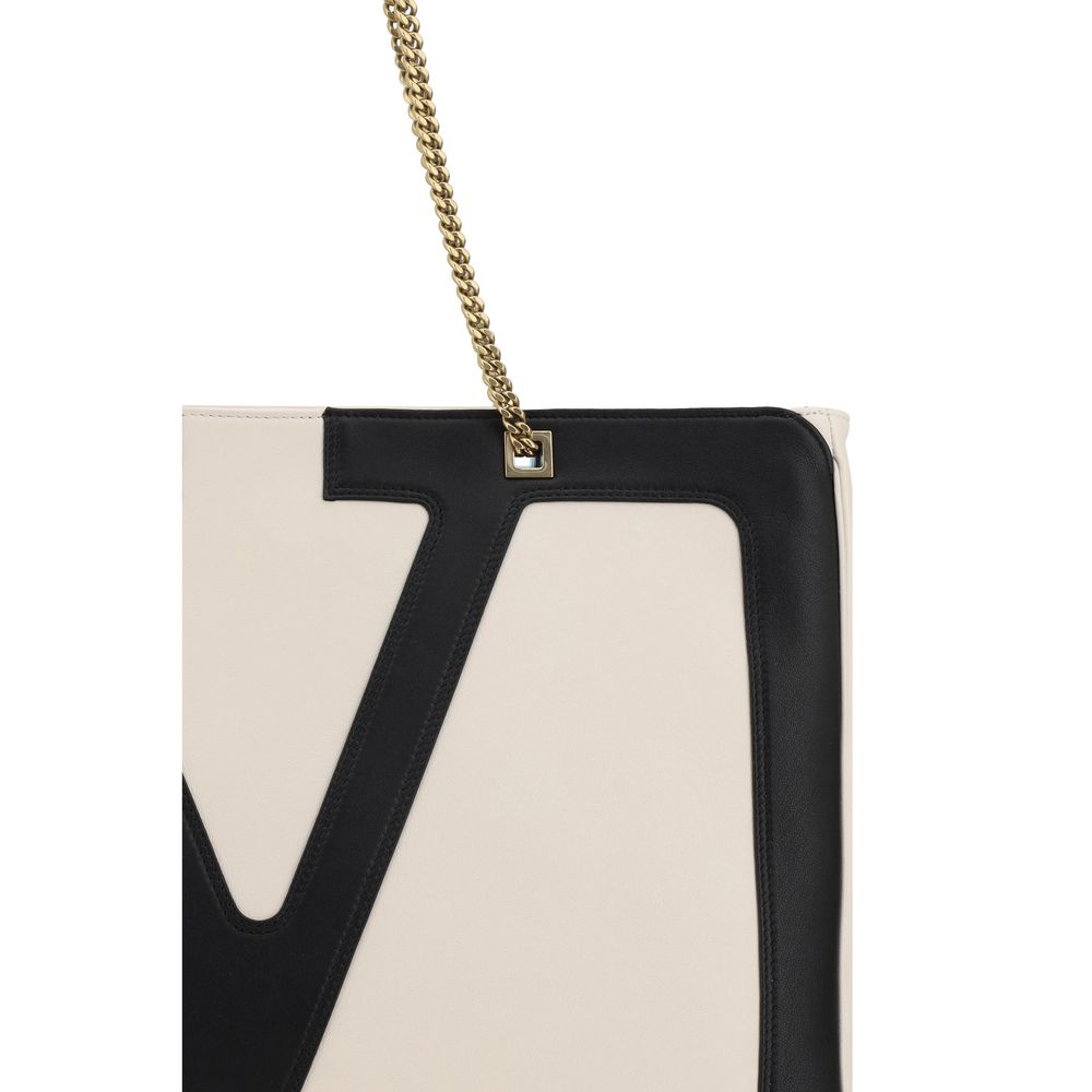 Bolso de hombro con logotipo