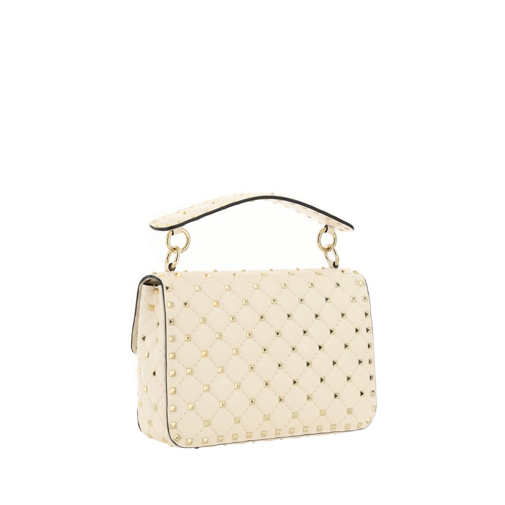 Bolso de hombro de cuero Rockstud Spike