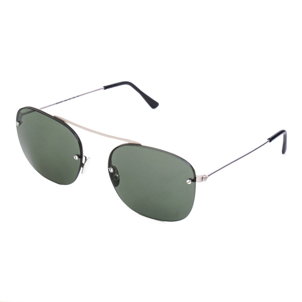 Gafas de sol de metal negro