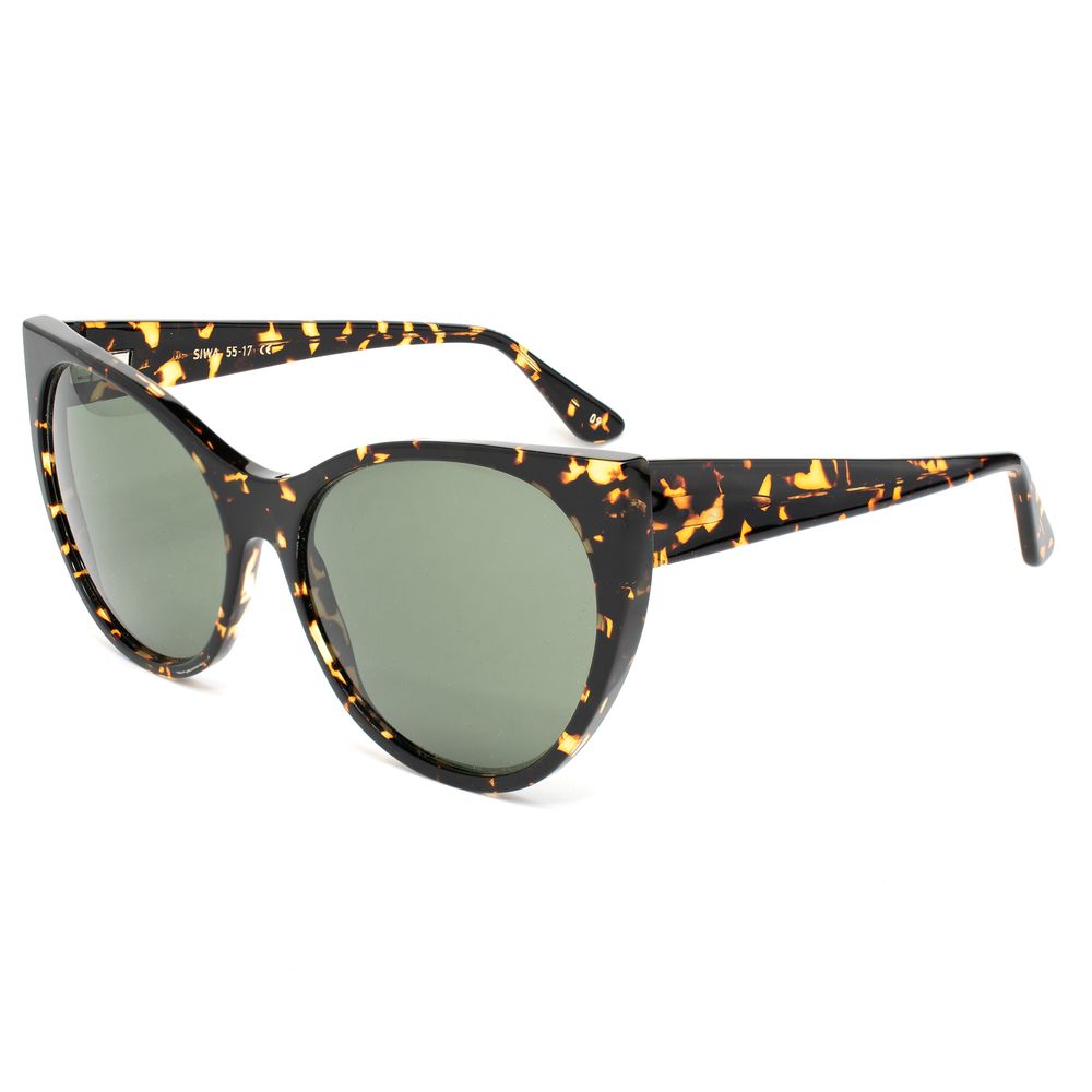 Lunettes de soleil en acétate bicolore