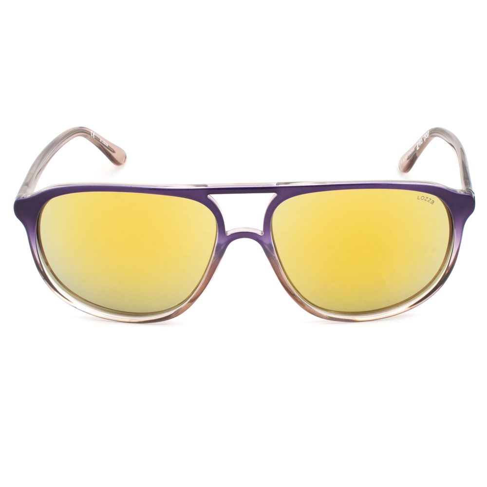 Lunettes de soleil injectées violettes