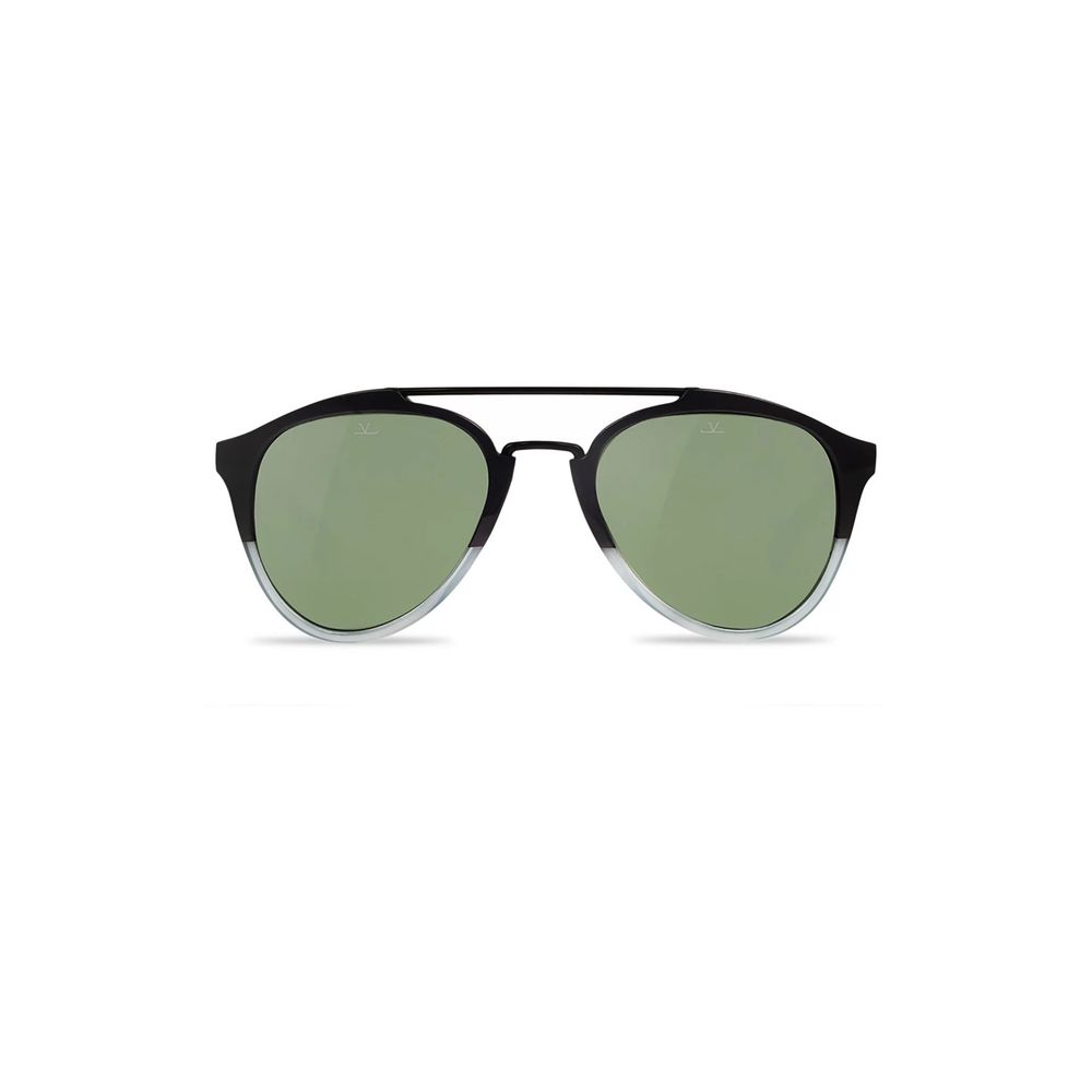 Lunettes de soleil en acétate noir