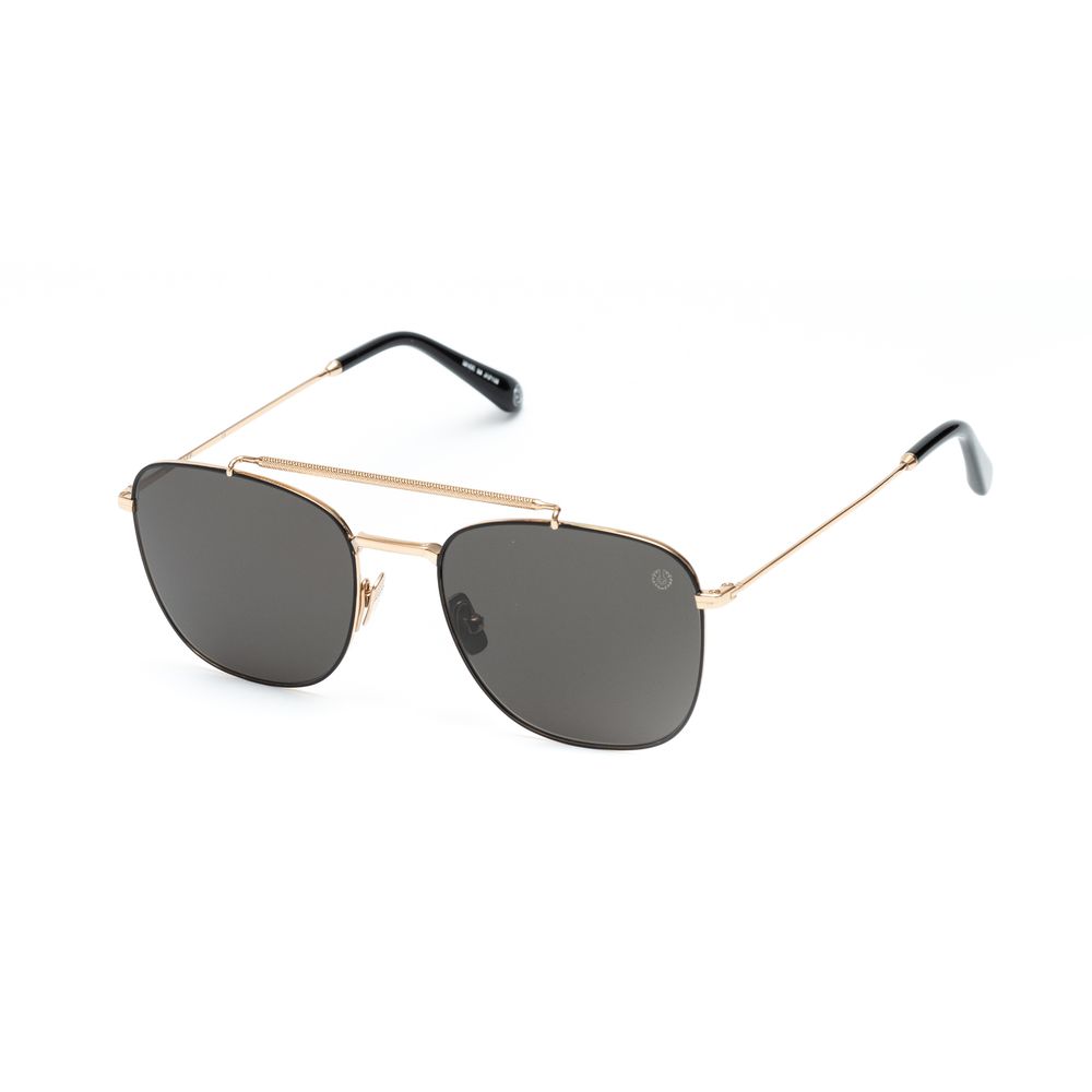 Gafas de sol de titanio dorado