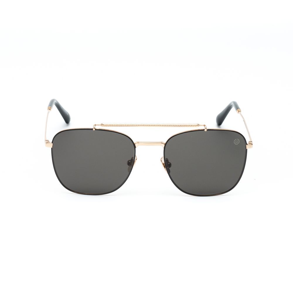 Gafas de sol de titanio dorado