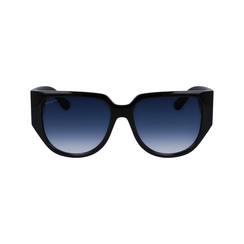 Lunettes de soleil noires bio-injectées
