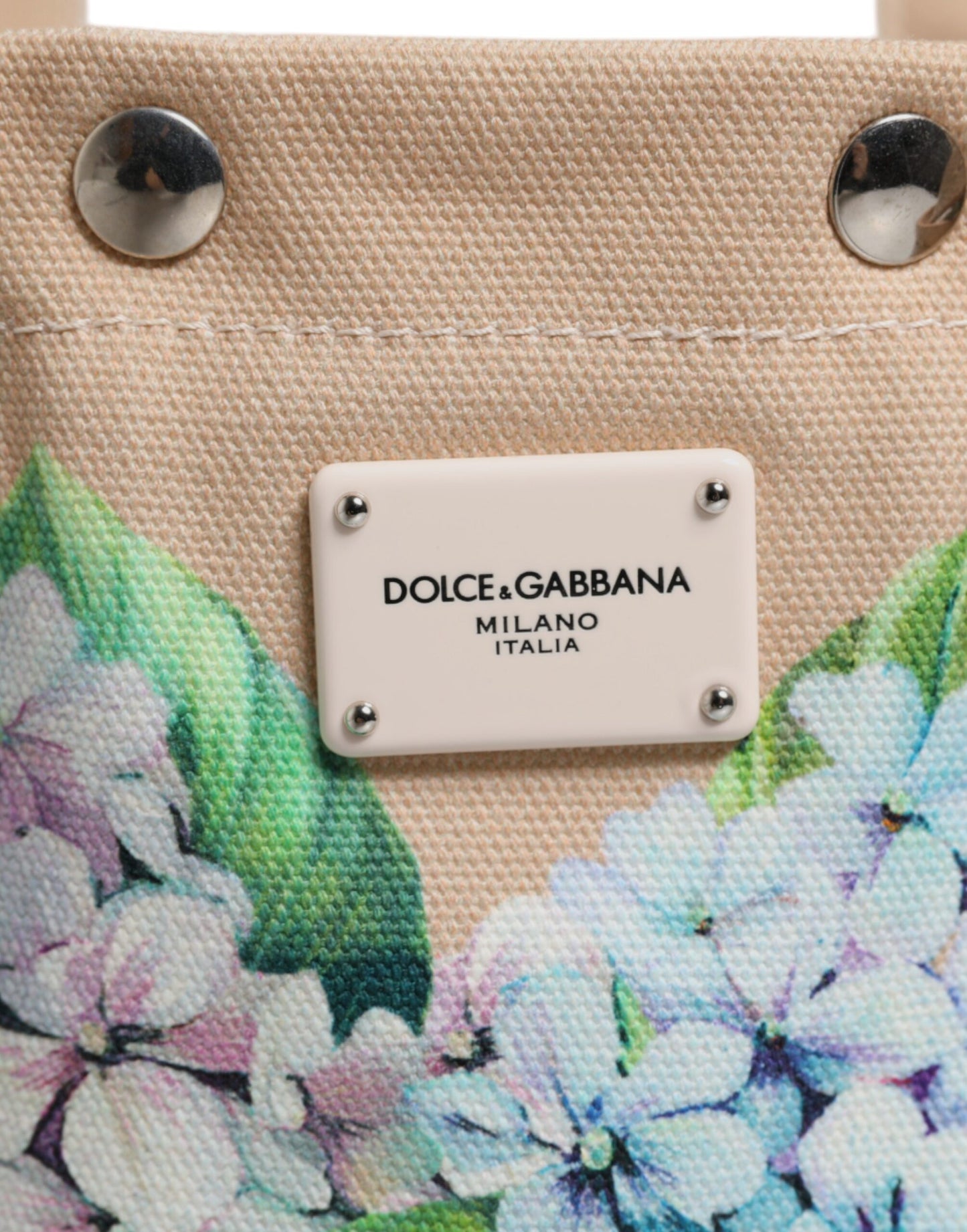 Sac fourre-tout à poignée supérieure TANIA en toile florale multicolore