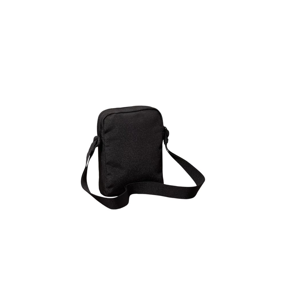 Bolso bandolera de poliéster reciclado negro