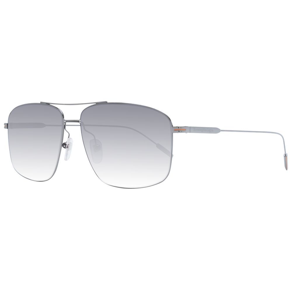Gafas de sol de metal gris