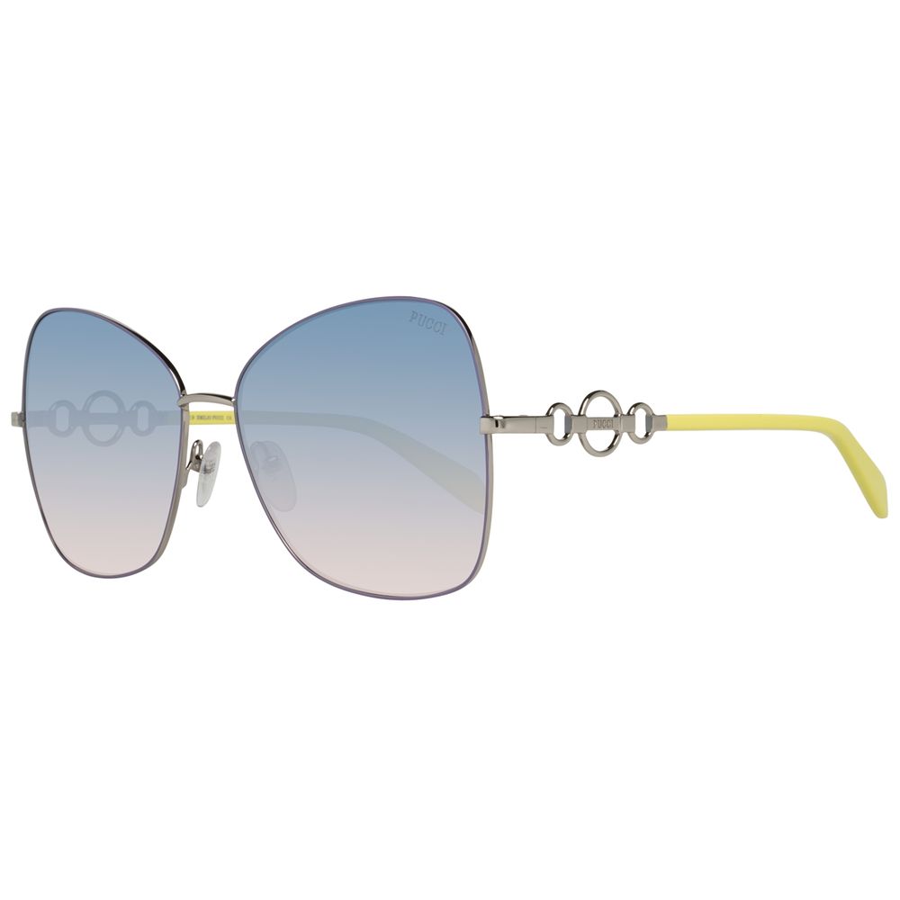 Gafas de sol de metal gris