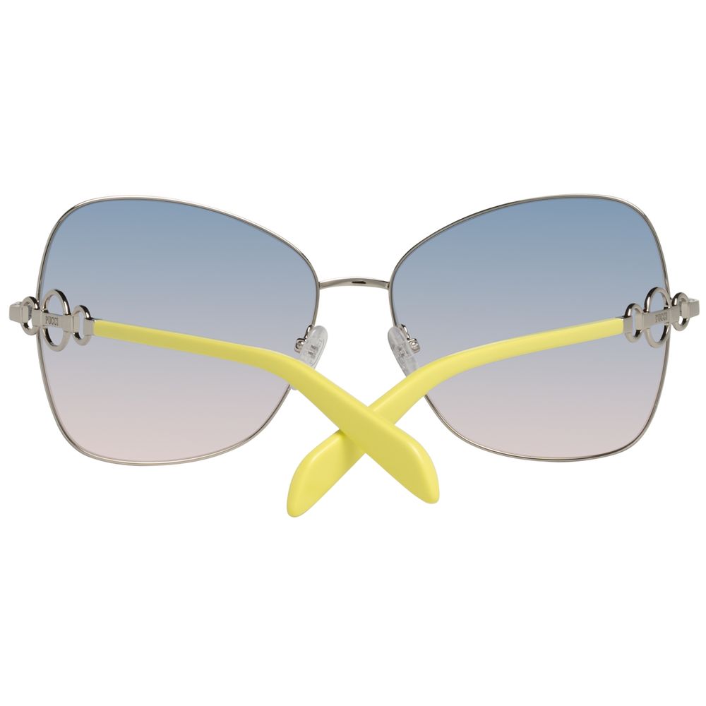 Gafas de sol de metal gris