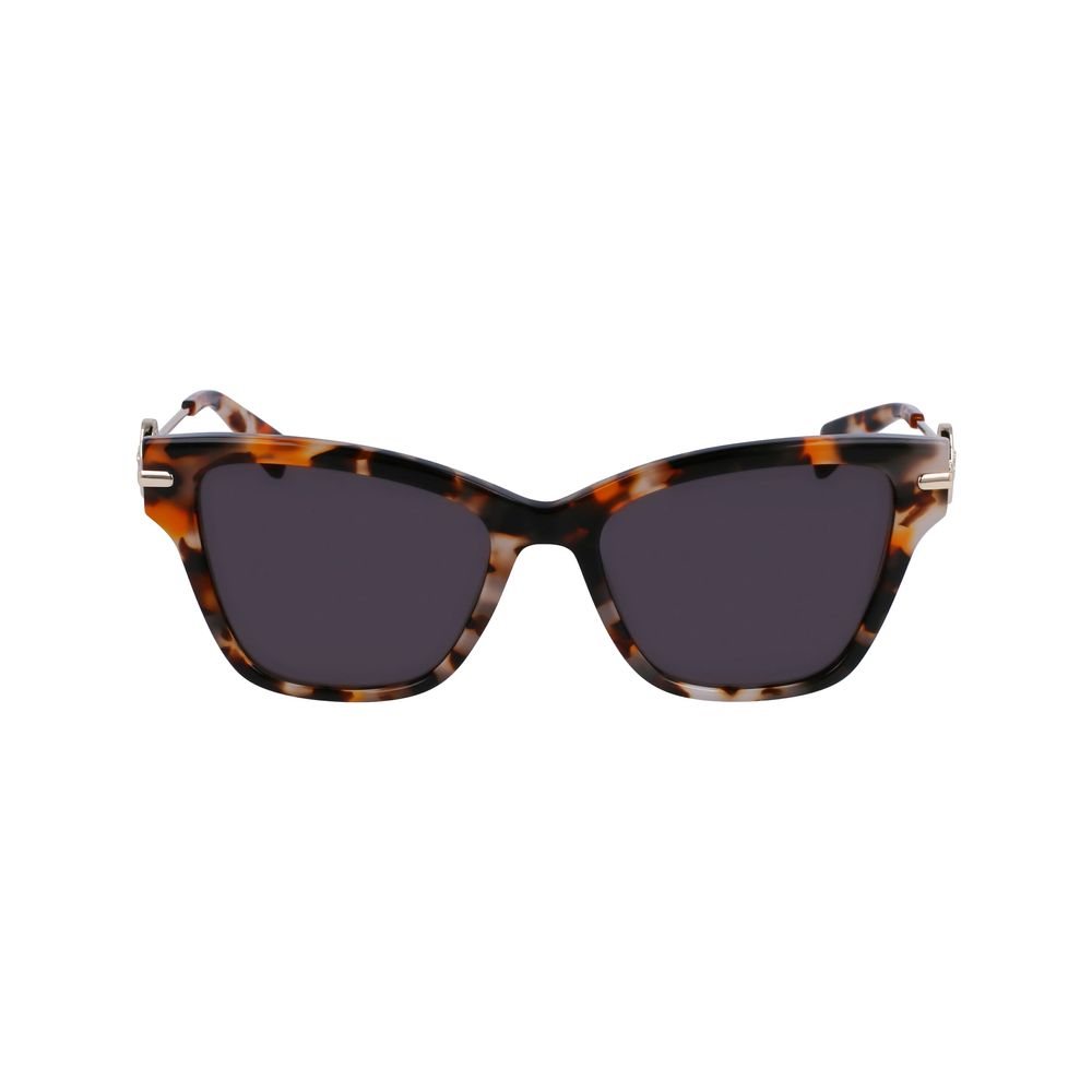 Lunettes de soleil en acétate marron