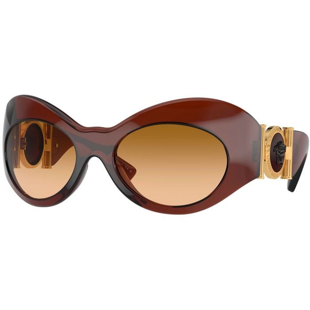 Lunettes de soleil en acétate marron