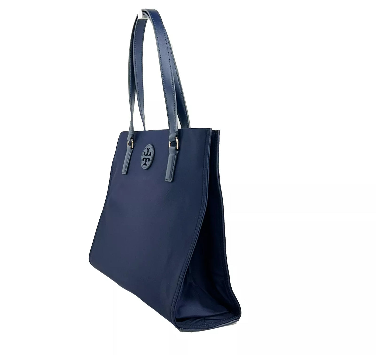 Bolso tote pequeño de nailon Ella azul marino 160633