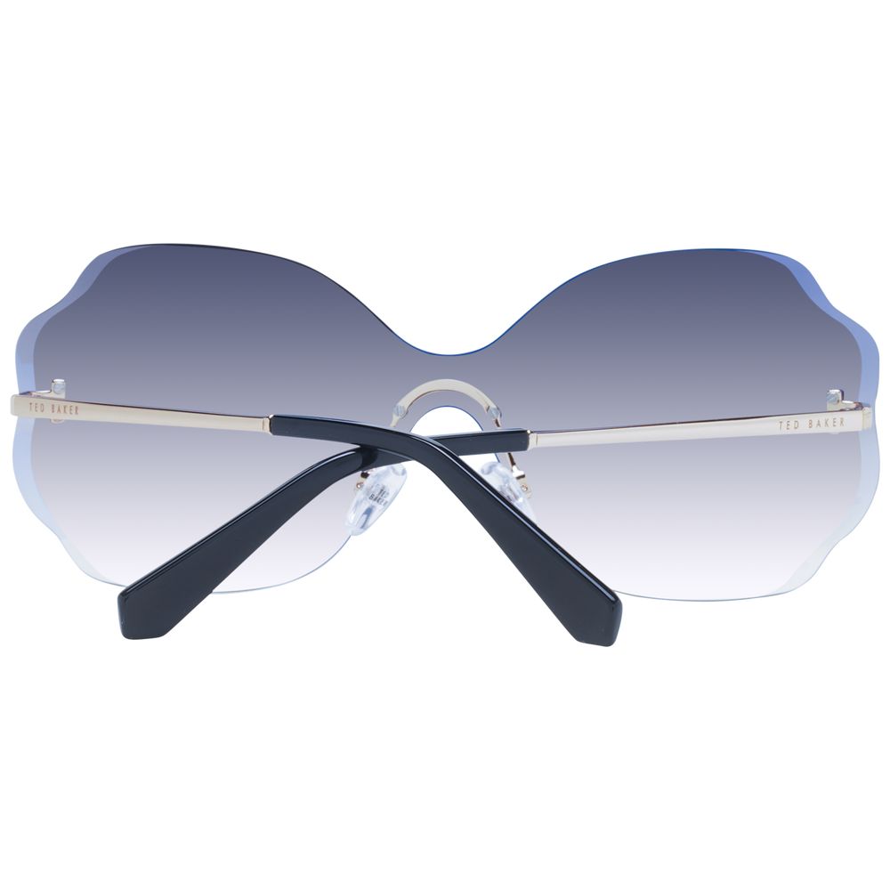 Gafas de sol doradas para mujer