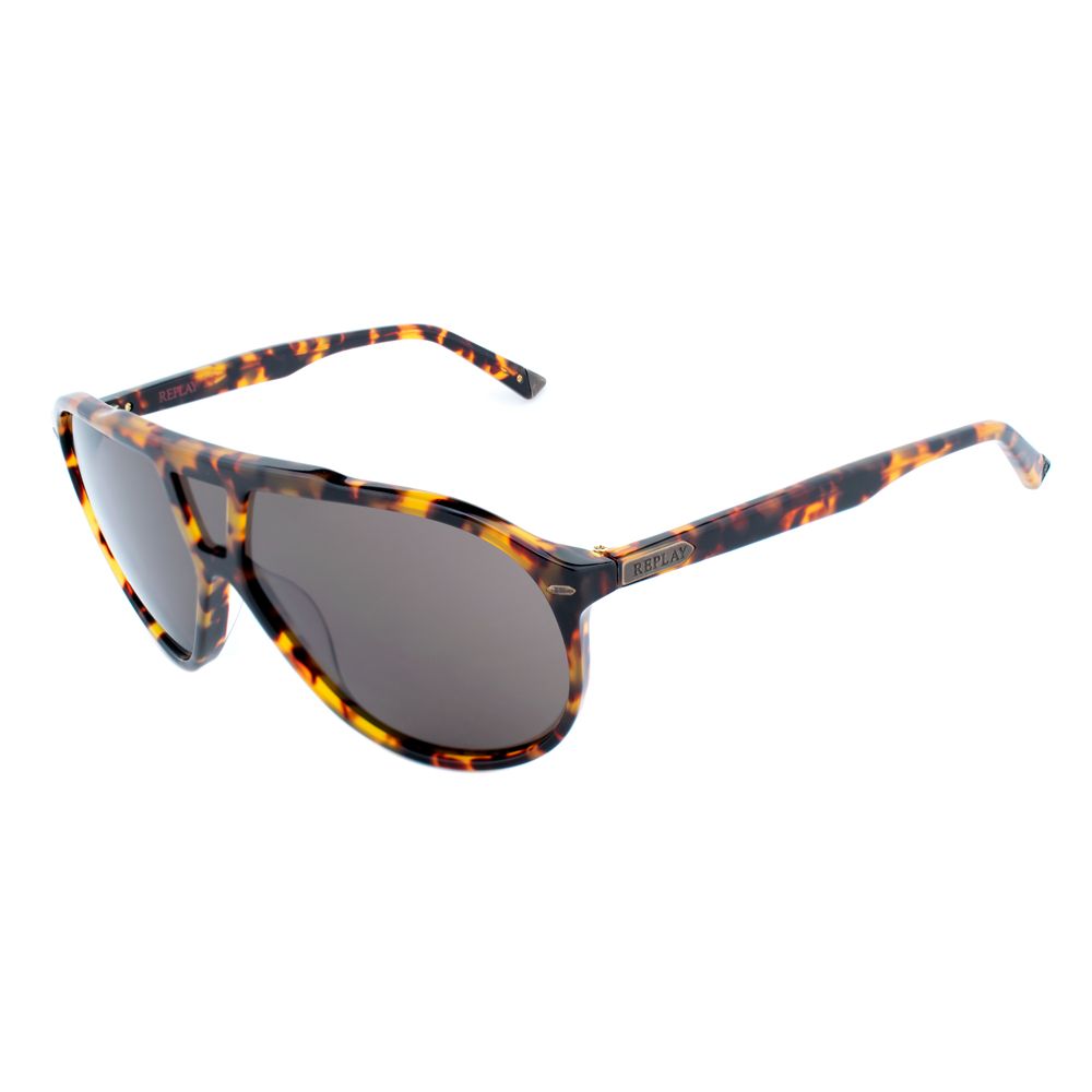 Lunettes de soleil en acétate multicolore