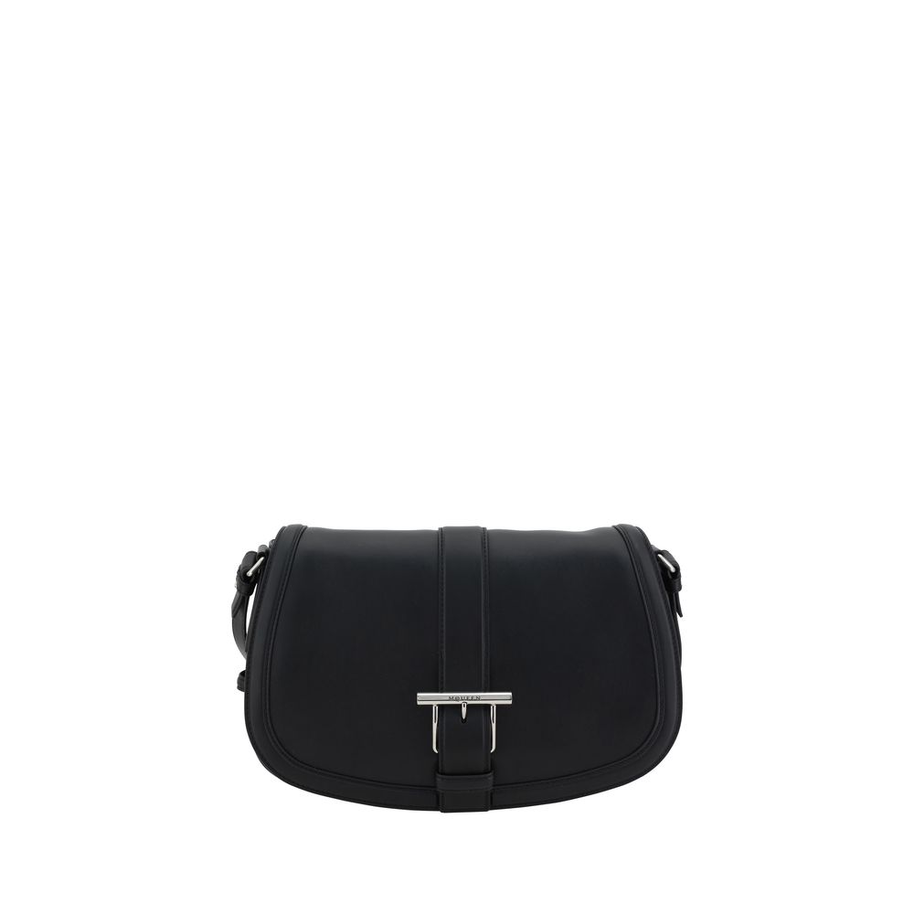 T-Bar Large Satchel in Black