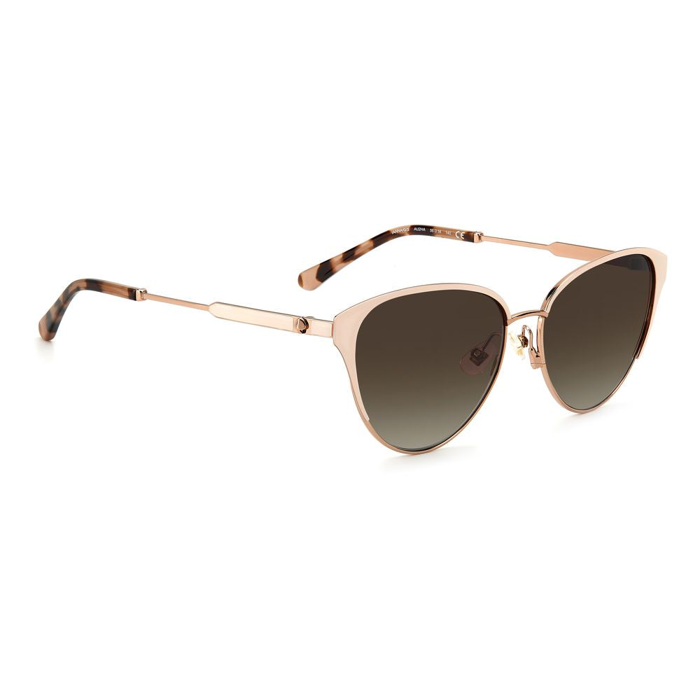 Gafas de sol de metal rojo