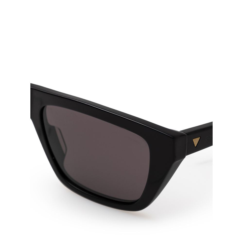 Lunettes de soleil en acétate noir