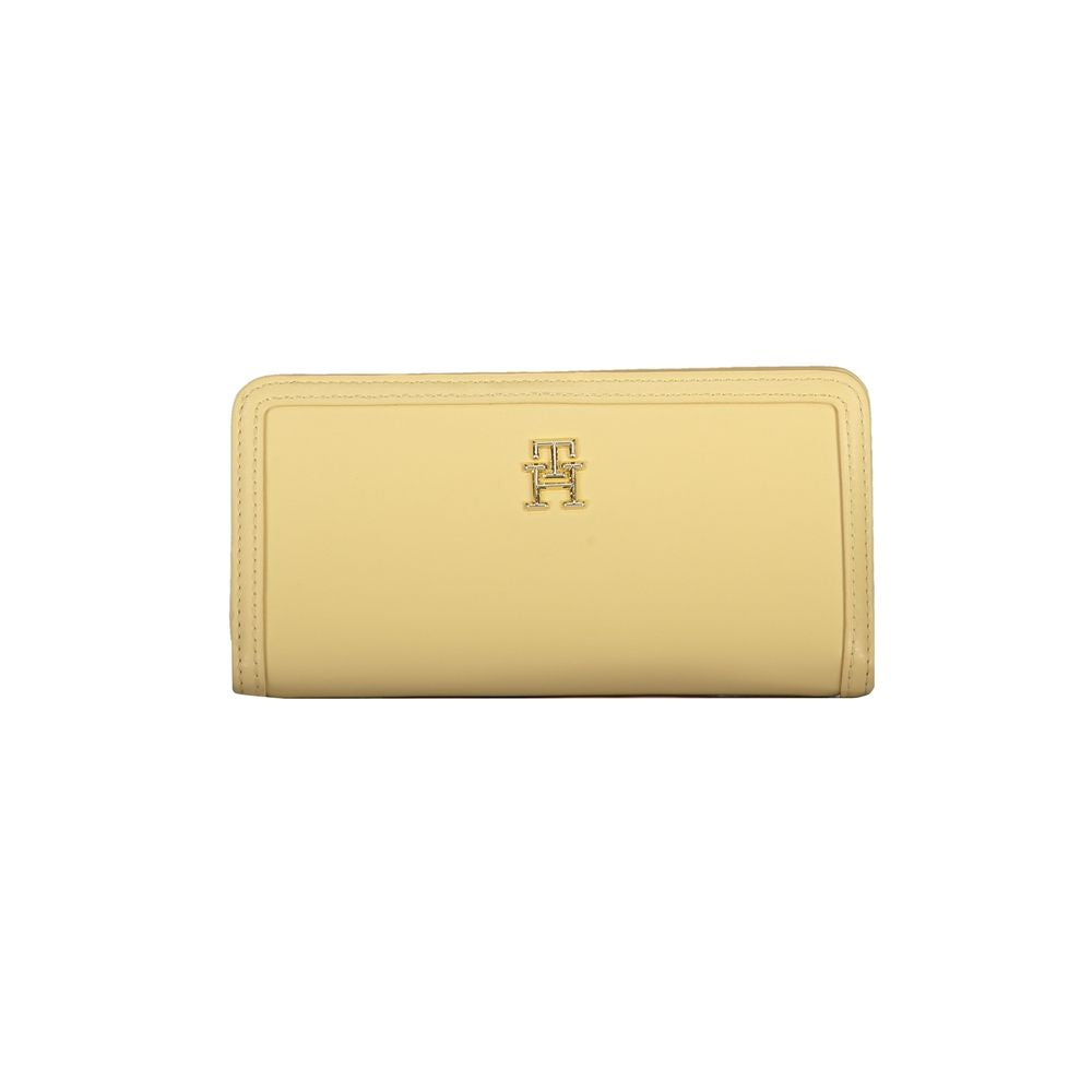 Portefeuille en polyéthylène beige