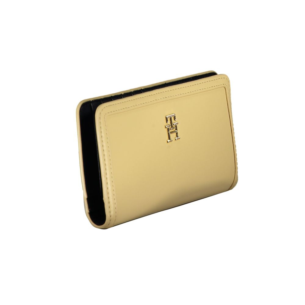 Portefeuille en polyéthylène beige