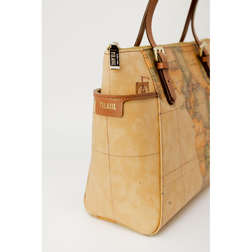 Sac à main en coton beige