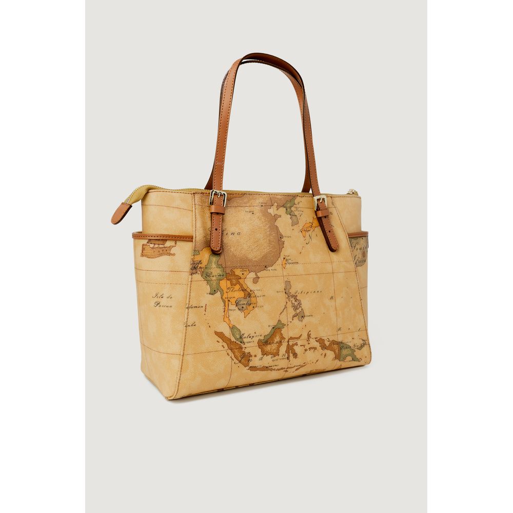 Sac à main en coton beige