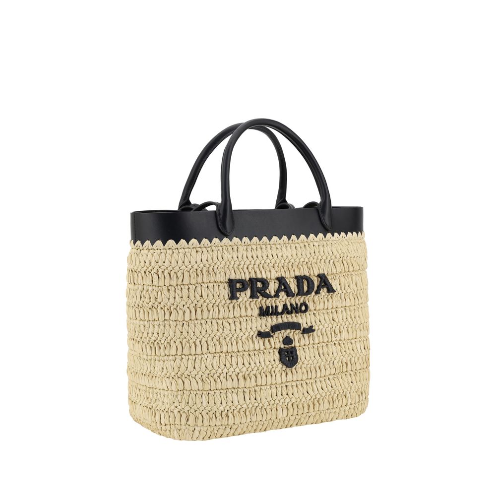 Sac fourre-tout en raphia tissé